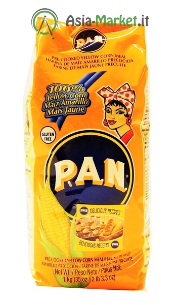 Farina di mais giallo - PAN 1 Kg.